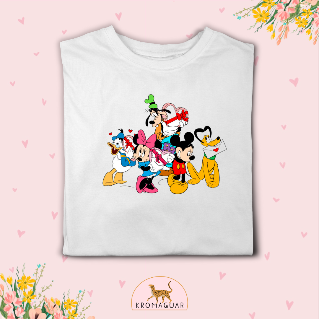 Polera Mickey y Sus Amigos San Valent n Disney kromaguarcl