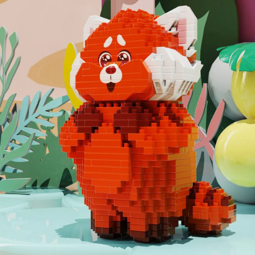 Legos Mei Mei Panda Turning Red