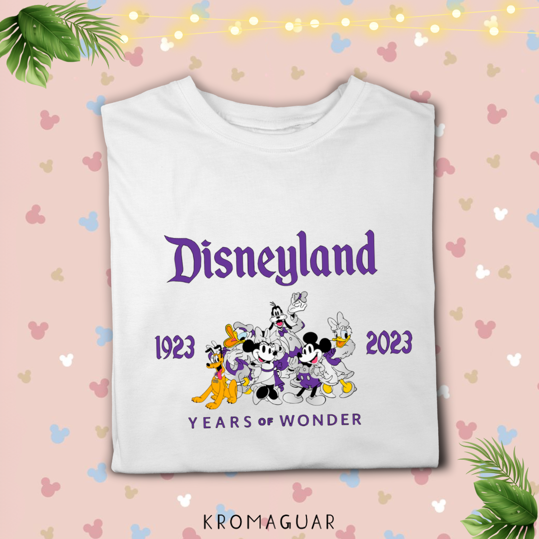 Polera Disneyland 100 Years of Wonder Disney