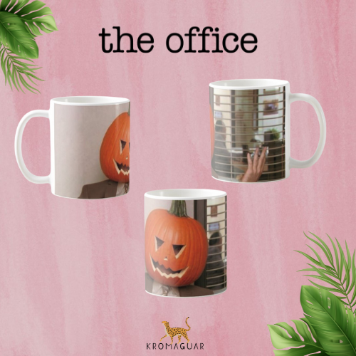 Taza Dwight Pumpkin Head The Office Halloween