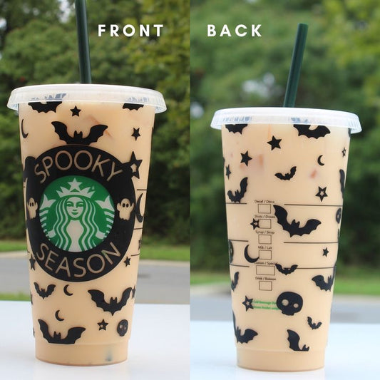 Vaso Starbucks Reutilizable Spooky Season